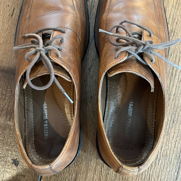 Men’s Johnston & Murphy Dress Shoes. 9 1/2 M - Picture 4 of 5